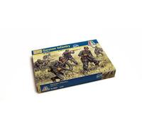 RCECHO ITALERI Modèle militaire 1/72 Seconde Guerre mondiale Échelle d'infanterie allemande Hobby 6033 T6033 Version complète Apps Edition