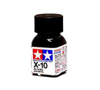 RCECHO Tamiya Model Color Enamel Paint X-10 Gun Metal Net 10ml 80010 with Full Version Apps Edition