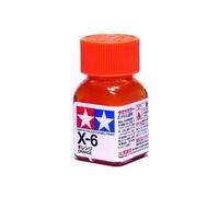 RCECHO Tamiya Model Color Enamel Paint X-6 Orange Net 10ml 80006 with Full Version Apps Edition
