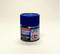 RCECHO Tamiya Model Color Lacquer Paint LP-6 Pure Blue 10ml 82106