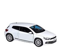 RCESSD collecter des véhicules 1:24 pour Volkswagen Scirocco modèle de Voiture en métal moulé sous Pression modèle Fini Voiture réplique décoration de Voiture modèle de Voiture (Couleur : Blanc)