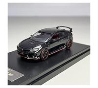 RCESSD collecter des véhicules 1:64 pour Honda Civic FK8 Type R JDM Alliage moulé sous Pression modèle de Voiture Miniature Affichage de Voiture modèle de Voiture (Couleur : Noir)