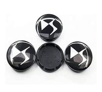 RCFHXMFH 4 Pièces Voiture Cache Moyeux pour Citroen DS DS3 DS4 DS5 DS7 DS9 Crossback,Jante Capuchons Moyeu Roue Bouchon Enjoliveur Cache de Roue Centrale Accessoires