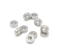 RCGKNNMUZ 10 roulements à Billes Miniatures à Gorge Profonde MR115ZZ 5x11x4 mm ABEC-7(MR148ZZ 8X14X4)