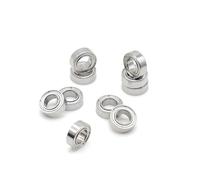 RCGKNNMUZ 2 roulements à Billes en Acier Inoxydable SMR95ZZ ABEC-9 de 5 x 9 x 3 mm for Moulinet de pêche et manivelle(2Pcs S693ZZ 3X8X4)