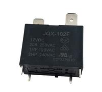 RCGKNNMUZ 5 pièces Relais JQX-102F 12VDC 4PIN 20A/250VAC for Chauffe-Eau de climatisation