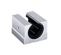 RCGKNNMUZ Guide linéaire en Acier Inoxydable, 2 pièces SBR20 200 250mm et 4 pièces SBR20UU, boîtier de roulement linéaire for pièces CNC, Guide linéaire 20mm(200MM)