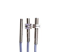 RCGKNNMUZ Mini interrupteurs de proximité en Acier Inoxydable M3 M4 M5 M6, 1 pièce, Interrupteur à capteur inductif avec Filetage NPN PNP 3 Fils(M6 Thread NPN NC,0.8mm)