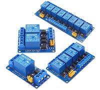 RCGKNNMUZ Module Relais 3 V 3,3 V 1/2/4/8 canaux, déclencheur de Niveau Haut et Bas, Double Isolation par optocoupleur, Module Relais 3,3 V(3.3V 8 Channel)