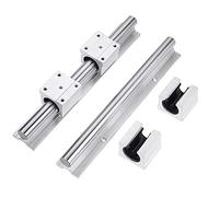 RCGKNNMUZ Rail de Guidage linéaire Professionnel SBR12 SBR16 SBR20, Longueur 300-1500 mm, avec 4 roulements linéaires SBR12UU SBR16UU SBR20UU(with 4pcs Sbr12uu,1200mm)