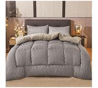 RCGNR Couette Chaude Sherpa, Couverture d'hiver en Polaire Double Face, Courtepointes Chaude Duveteuse, Couette éPaisse en Peluche Chaude, éDredon en Peluche B, 220x240cm/5kg