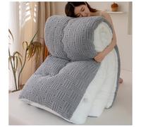 RCGNR Couette en Cachemire, Couette Sherpa, Couette en Velours De Laine d'agneau en Coton, Couette Chaude Gonflant éDredon, éPaisse Et Chaude Cachemire éDredon D, 150x200cm/4kg