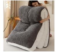 RCGNR Couette en Cachemire, Couette Sherpa, Couette en Velours De Laine d'agneau en Coton, Couette Chaude Gonflant éDredon, éPaisse Et Chaude Cachemire éDredon F, 150x200cm/4kg