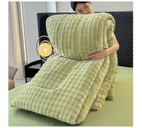 RCGNR éDredon Chaude en Hiver, Duveteux Couette, Couette Double Face éPaisse Et Chaude, Couverture Velours De Lait 2.5-5kg pour Lit 2 Personnes B,150x200cm/2.5kg