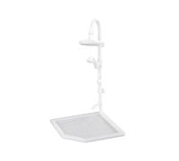 RCGOFOLLOW Accessoires pour Maison de poupée : Outil de Douche factice pour Une expérience Salle Bain Miniature Plus réaliste.