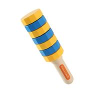 RCGOFOLLOW Améliorez Votre stabilité et Votre Coordination avec Ces équilibristes en Bois Multicolores pour Enfants et Adultes. Fabriqués en Bois Naturel, Ces équilibristes Multicolores Vous, Beige