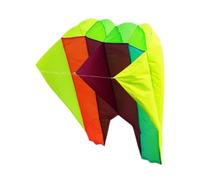 RCGOFOLLOW Cerf-Volant Soft Pilot à Traction, Grande Taille, Couleurs Arc-en-Ciel, expérience de Plein air passionnante garantissant Un Plaisir Durable pour Les passionnés de pour Tous âges.