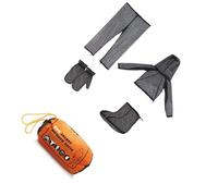 RCGOFOLLOW Combinaison de pêche légère en maille pour plus de confort, vêtements pour la pêche en polyester pour hommes et femmes, noir, L/XL