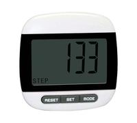 RCGOFOLLOW Compteur de Pas avec Clip Ceinture, podomètre léger à écran LCD pour Les Sportifs et Les Seniors souhaitant Compter Leurs Pas et Atteindre Leurs objectifs de Remise