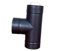 RCGOFOLLOW Conduit de cheminée pour poêle à bois, tube de conduit en acier inoxydable conçu pour les poêles à bûches, rallonge de poêle de tente fabriquée avec soin, pour