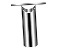 RCGOFOLLOW Emporte-pièce rond pour pastèque : nettoie facilement le cœur des fruits et rend leur préparation agréable et simple. Emporte-pièce portable pour pastèque, Argent, L