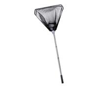 RCGOFOLLOW Épuisette de pêche Portable avec Manche télescopique, Filet Flottant Durable, Accessoire Pliable pour Les Voyages, Perche Pliable en Acier