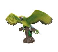 RCGOFOLLOW Figurines de Perroquet, Ensemble de Jeu, Figurine d'action d'oiseau pour décoration Bureau, Cadeaux d'anniversaire, Vert