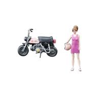 RCGOFOLLOW Figurines Tiny People - Idée Cadeau pour Petits et Grands Amateurs de Figurines Miniatures - Jardins féériques - peintes à l'échelle 1/64 - Modèle en résine pour Maison de poupée