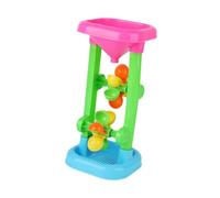 RCGOFOLLOW Jouets de Plage Amusants avec Roue à Eau colorée pour Les Petits Enfants créatifs - Piscine activités Scolaires - Entonnoir à Eau pour Table de Plage Estivale