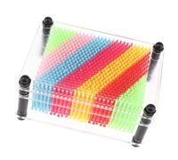 RCGOFOLLOW Laissez-Vous séduire par ce Jouet d'art Classique : Une Planche à Empreintes de Mains à décorer avec des épingles. Un Cadeau Original pour Les Anniversaires et Les fêtes. Un Objet d'art