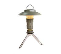 RCGOFOLLOW Lanterne de camping portable avec plusieurs modes d'éclairage pour l'extérieur, lampe de camping multifonctionnelle rechargeable avec support en ABS, Chimie verte