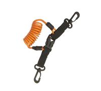 RCGOFOLLOW Longe de plongée sous-Marine avec mousquetons et Sangles, Indispensable pour la Photographie sous-Marine et Toutes Vos explorations en extérieur. Corde Anti-Perte pour