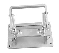 RCGOFOLLOW Machine à dénuder le cuir, facile à utiliser, outil de parage en acier inoxydable, traitement efficace pour différents types de cuir, outil de maroquinerie en acier