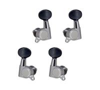 RCGOFOLLOW Mécaniques d'accordage universelles pour ukulélé haute performance 2R2L, solution d'accordage de haute précision avec bouton fermé, compatible avec les 4 cordes.