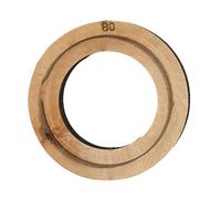RCGOFOLLOW Outil de découpe à l'emporte-pièce, matrices de découpe en acier pour le cuir, ensemble de moules à emporte-pièce ronds pour la fabrication artisanale et le, noir f, 80 mm
