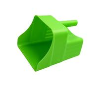 RCGOFOLLOW Pelle à aliments réutilisable pour l'alimentation animale : son compartiment fermé réduit les risques de mélange des aliments. Pelle à robuste et empilable pour le bétail.