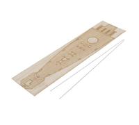 RCGOFOLLOW Pièces de Pont pour croiseur Lourd Italien Pola à l'échelle 1/350, Accessoires de Mise à Niveau, Ornements Valeur, chaîne modèle Durable, chaîne d'ancre 30 cm et 0,55 cm. Pièces