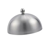 RCGOFOLLOW Plaque de cuisson vapeur en acier inoxydable avec couvercle pour hamburgers, sandwichs et steaks, 14 cm x 7 cm, style B, StyleC, 14x7cm