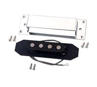 RCGOFOLLOW Pour Micro chevalet pour basse électrique 4 cordes avec technologie humbucker : pièces pour une expérience de jeu rock et blues améliorée, gain de puissance et de