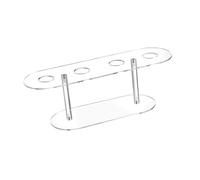 RCGOFOLLOW Présentoir à cornets gaufrés et à cornets de glace transparents pour toutes occasions, y compris anniversaires. Présentoir glaces transparent avec trou.