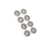 RCGOFOLLOW Roulements à Billes Haute Performance 608-2RS, roulements de Skateboard Haut de Gamme, pour Longboard Pro, Patins Quad, trottinettes, Patins en Ligne et à roulettes