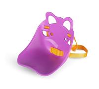 RCGOFOLLOW Siège arrière de vélo pour enfants pliable et largement adaptable à Pour tous les vélos, facile à transporter, siège de marionnette EVA arrière vélo, violet