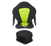 RCGOFOLLOW Siège de Kayak rembourré avec Sangles réglables et Support Dorsal Universel - Accessoire idéal pour Le Kayak et Le Rafting - Siège de rembourré avec 2 Sangles