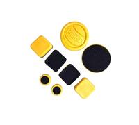 RCGOFOLLOW Slider Puck Longboard Slide Gloves - Équipement de sécurité pour Skate conçu pour Une Performance maximale - Matériau Plastique Pom. Ces Sliders de Rechange pour