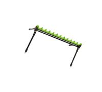 RCGOFOLLOW Support de Canne à pêche trépied réglable, Accessoires de pêche, Support Durable pour Tous Les pêcheurs, de Canne télescopique réglable, pour, 12 Trous, 64.5 x 40 x 31 cm