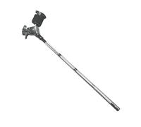 RCGOFOLLOW Support de cymbale réglable en métal avec pince à cliquet, facile à installer et léger, pour batterie et percussions standard, Direction universelle, 1.25 x 4.6 cm