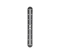 RCGOFOLLOW Support Universel à roulettes pour Canne à pêche -, 358mm