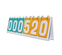 RCGOFOLLOW Tableau d'affichage Portable de Table à 6 Chiffres pour Le Basketball, Le Tennis et Le Volleyball, idéal pour diverses activités Sportives. Tableau d'affichage à