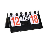 RCGOFOLLOW Tableau d'affichage Sportif Durable, Compteur de Score, Facile à Utiliser avec de Grands Chiffres clairs, Portable pour Divers matchs en intérieur et en extérieur :