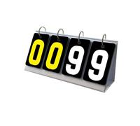 RCGOFOLLOW Tableau d'affichage Sportif Stable et Fluide, Compteur de Score pour compétitions de Football, Durable et résistant pour Une Utilisation répétée à Long Terme.